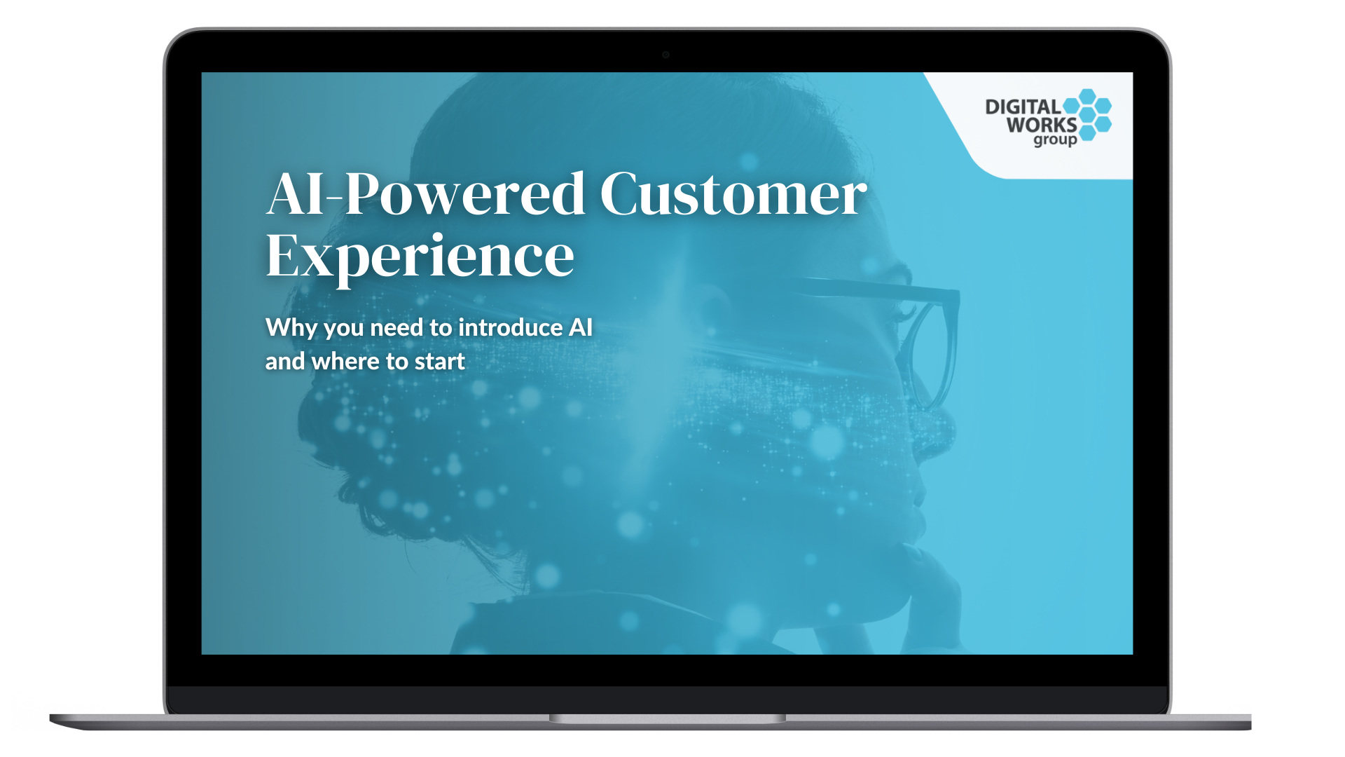 AI powered CX ebook cover AI powered CX ebook cover